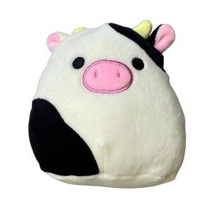 SQUISHMALLOWS Connor The Cow Stuffed Animal 5”